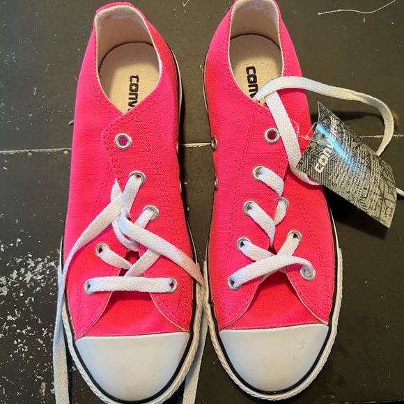Converse Shoes Nib Little Girl Converse Chuck Taylor All Star Knockout Pink Sneakers Poshmark